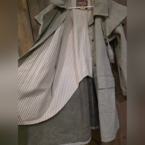 Vtg Austrailian Outback Trading Co. Western Duster Size Medium - Picture 6 of 10